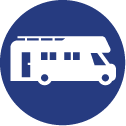 Recreational Vehicle icon representing R V loans